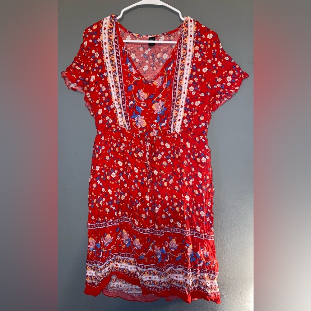 SHEIN Curve 2XL Flowy Dress